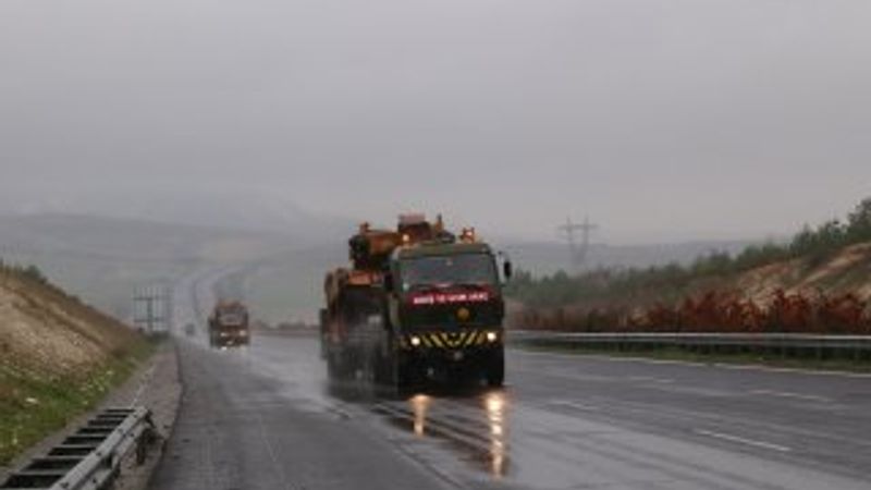 Suriye sınırında askeri hareketlilik