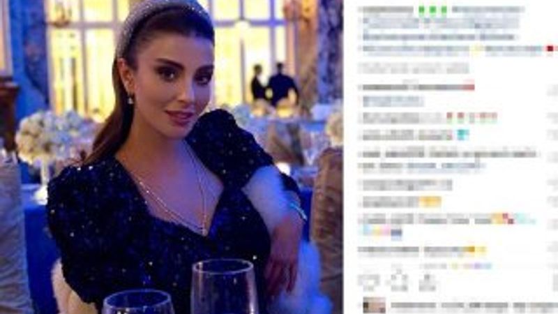 Özge Ulusoy yeni yıla yalnız girmedi