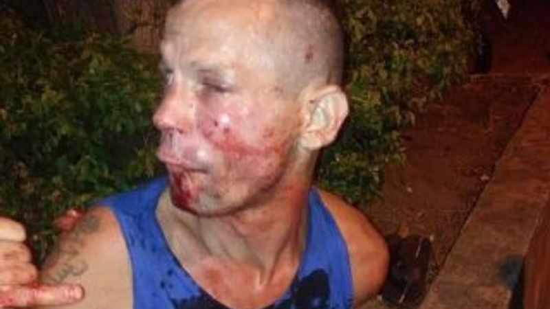 Brezilya'da kadın dövüşçüden dayak yiyen gaspçı