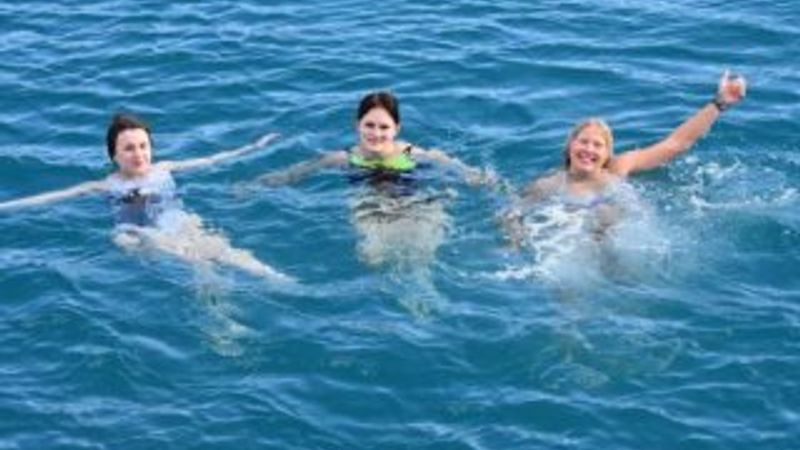 Rus turistlerin ocak ayında Antalya keyfi