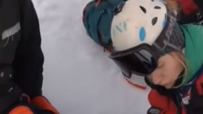 Alpler'de sıra dışı kurtarma operasyonu