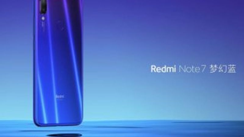 Xiaomi Redmi Note 7 resmi olarak tanıtıldı