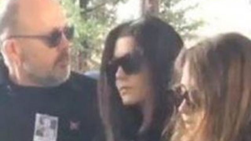 Murat Dalkılıç Hande Erçel'in annesinin cenazesindeydi