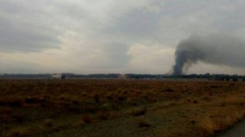 İran'da kargo uçağı düştü: 16 ölü