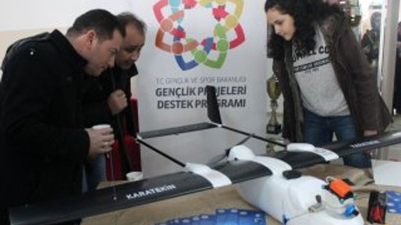 Liseli öğrencilerden başarılı İHA testi