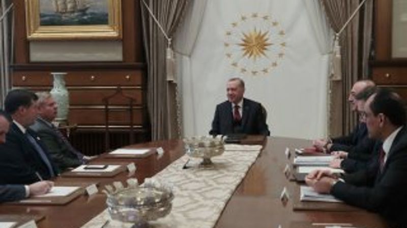 Cumhurbaşkanı Erdoğan ABD'li senatörü kabul etti
