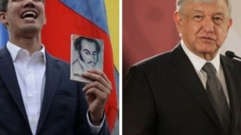Meksika liderinden Venezuelalı muhalif Guaido'ya yanıt