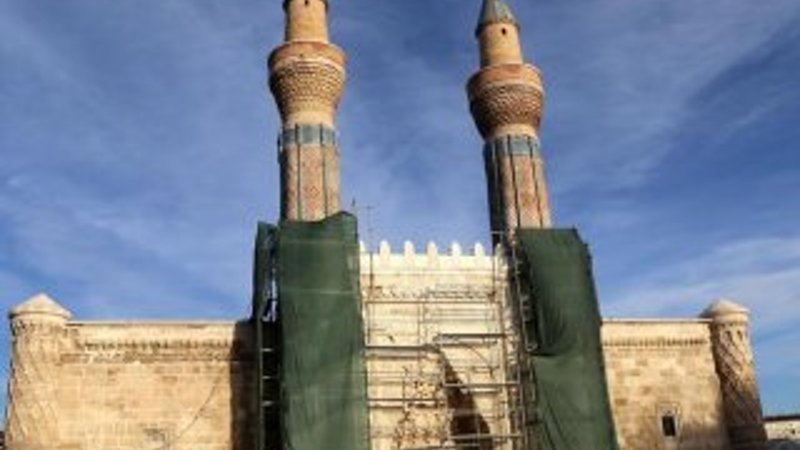 Sivas'taki Mavi Medrese açılışa hazır