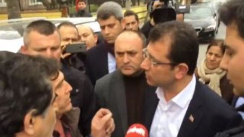 CHP'li Ekrem İmamoğlu'na tepki: Sana kafa atasım var