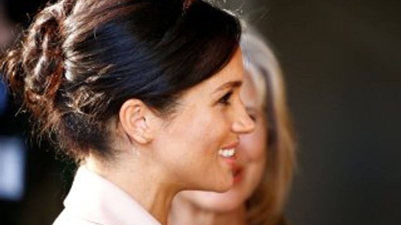 Meghan Markle belirginleşen karnıyla etkinliğe katıldı