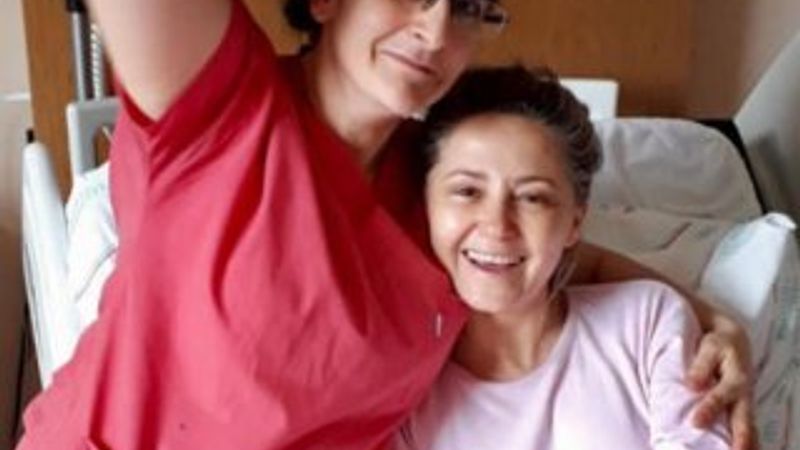 Pınar Aylin kaza geçirdi