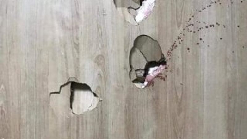 Doktora saldıran hasta yakını, kapıyı yumrukladı