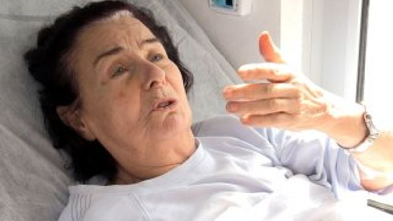 Fatma Girik hastaneye kaldırıldı