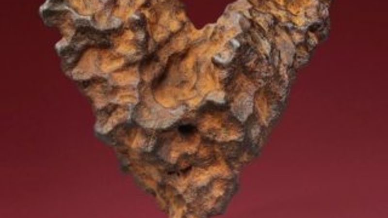 Kalp şeklinde meteor