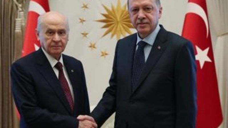 Cumhurbaşkanı Erdoğan-Devlet Bahçeli görüşmesi