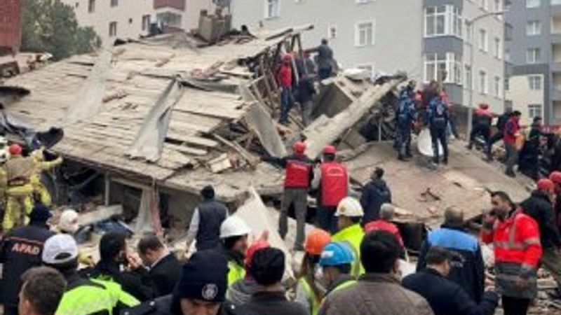 Kartal'daki binanın çökme nedeni