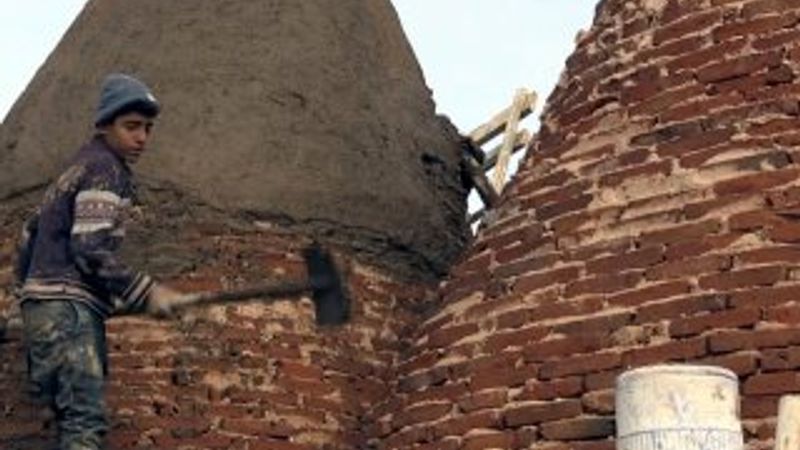 Harran'ın konik kubbeli evlerine bakım