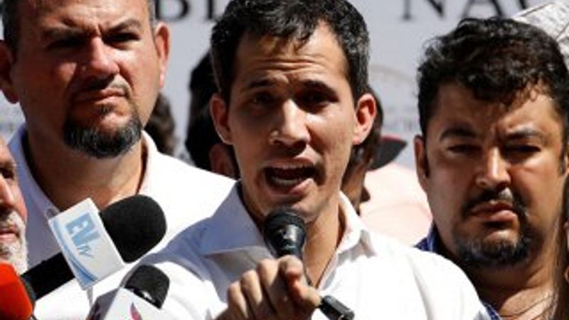 Guaido ABD'nin askeri müdahalesine hazır