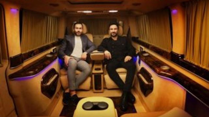Tarkan VİP minibüsünü özel tasarlattı