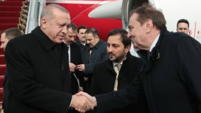 Cumhurbaşkanı Erdoğan Rusya'da