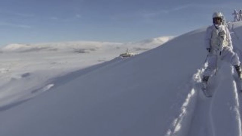 TSK'nin kış tatbikatı sürüyor