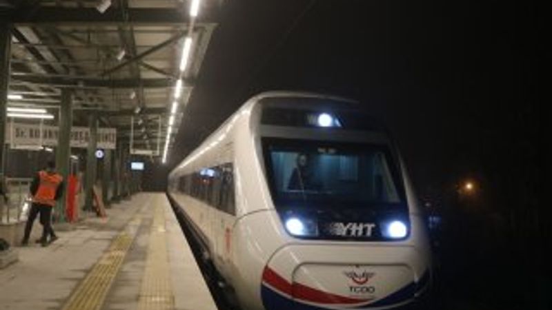 YHT, Avrupa Yakası'na test sürüşü gerçekleştirdi