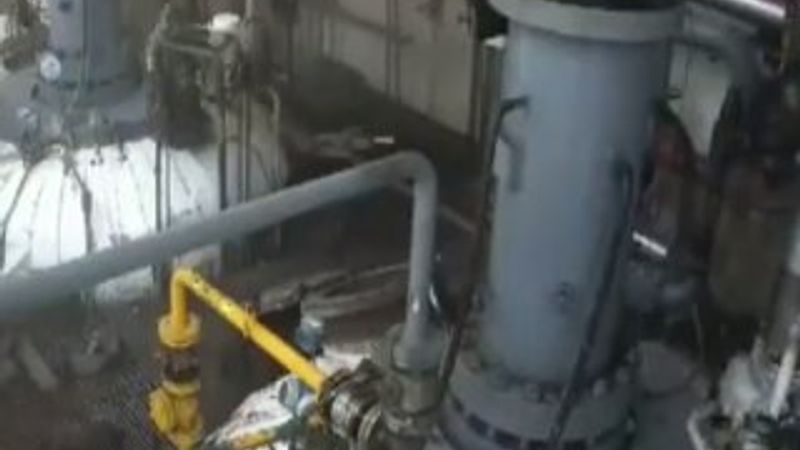 Çin'de bir fabrikada çalışan işçi havaya uçtu