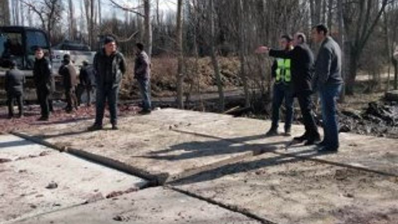 Aizonai Antik Kenti'nde çevre düzenlemesi