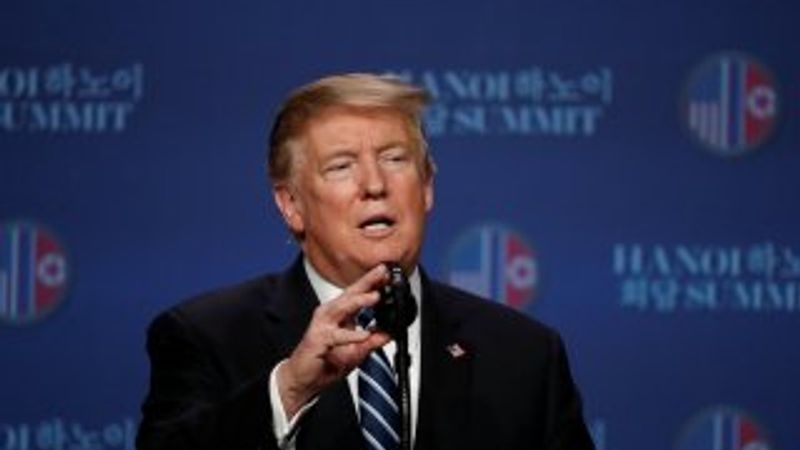 Trump: Anlaşma imzalamama kararı aldık