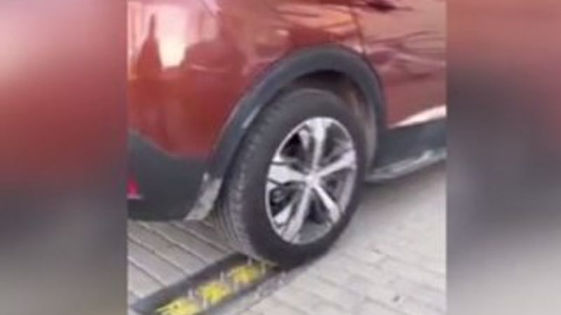 Çin'de patlamayan araba lastiği üretildi