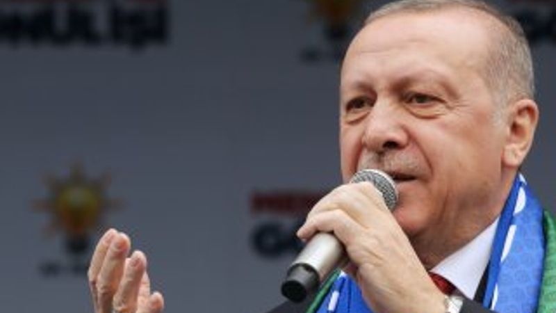 Cumhurbaşkanı Erdoğan Rize mitinginde