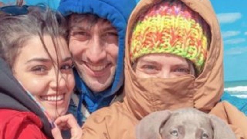 Hande Erçel'in moral gezisi