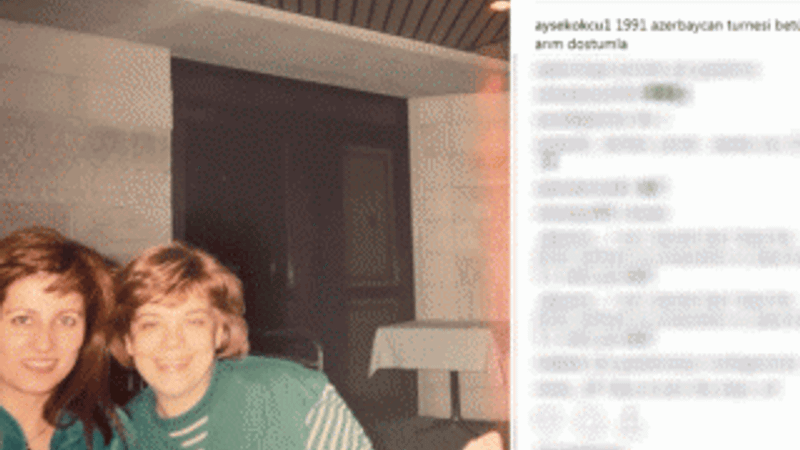 Ayşe Kökçü'den nostaljik TBT