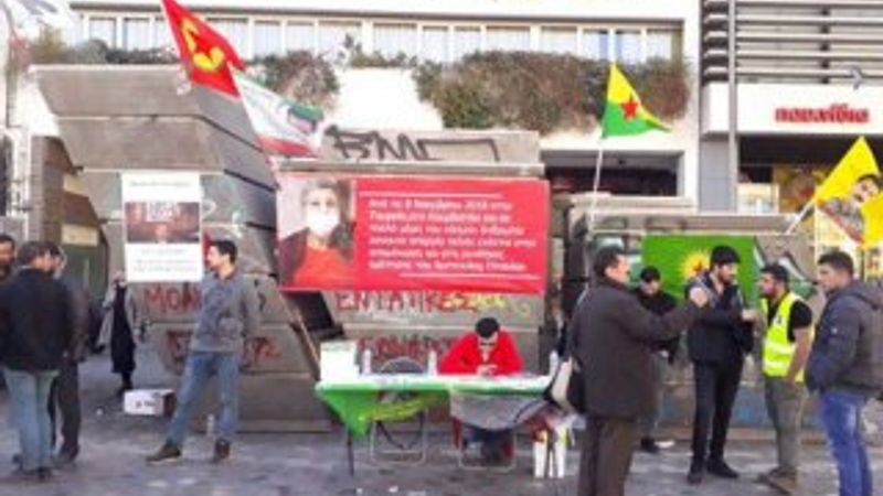 Yunanistan'da terör propagandası