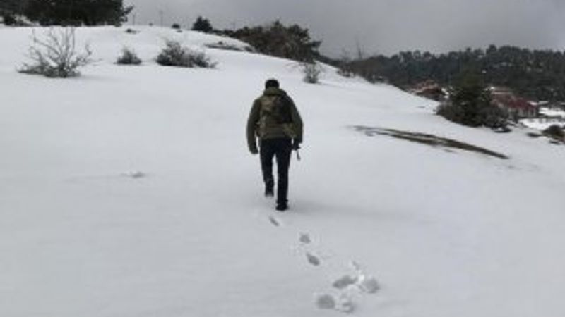 Jandarma dağlarda terörist izi aradı