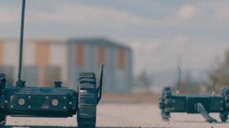 Mini askerler sahaya çıktı