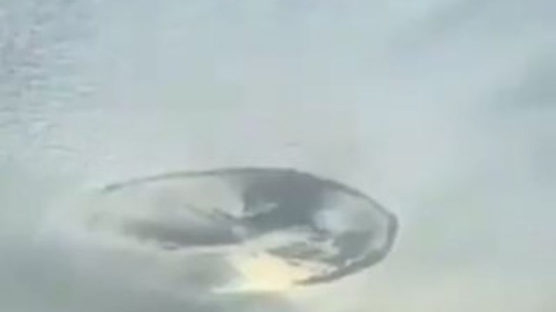 BAE'de korkutan görüntü