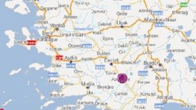 Denizli'de 4.3'lük deprem