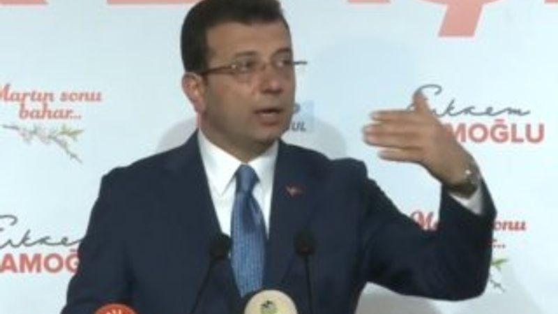 Ekrem İmamoğlu'dan ilk açıklama