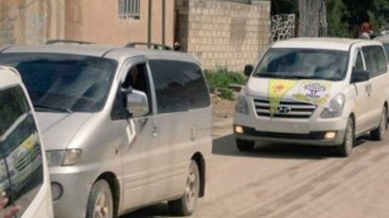 Suriye'de terör yanlılarının seçim sevinci