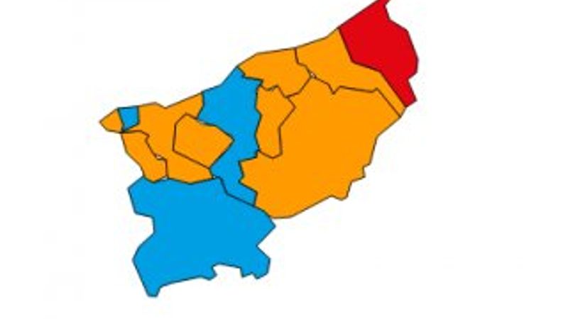 Rize CHP'ye sadece bir ilçe verdi