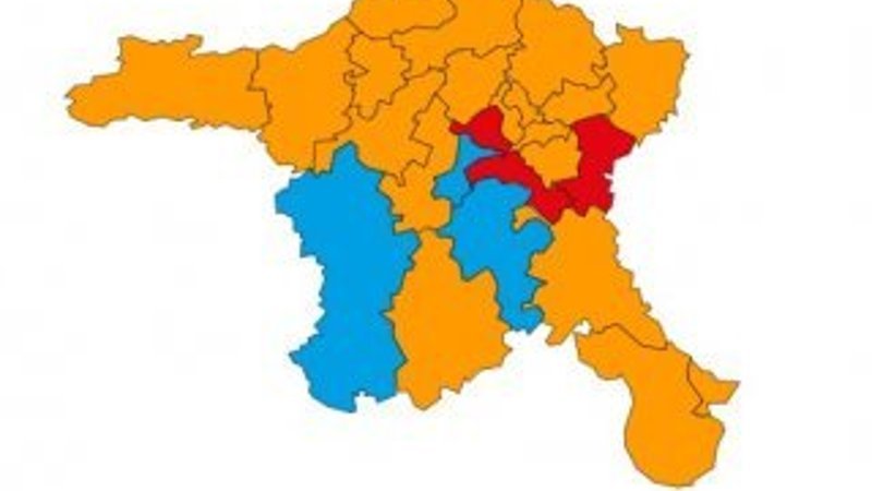 Ankara'da seçim sonuçları