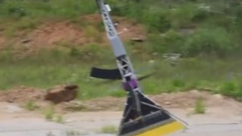 Pompalı tüfekli Rus drone'u