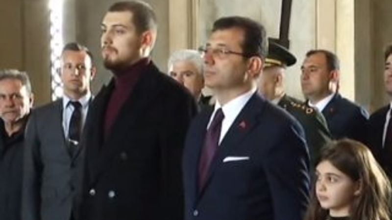 Ekrem İmamoğlu'ndan Anıtkabir'e ziyaret