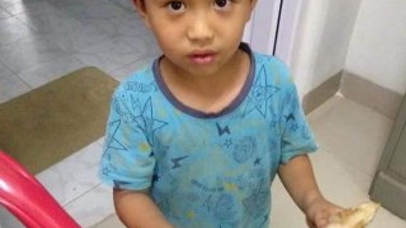 Bisikletle ezdiği civcivi hastaneye getiren çocuk