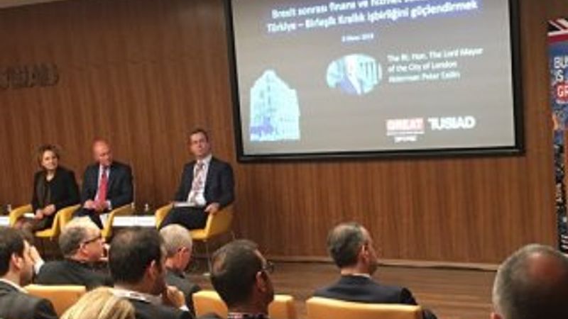 TÜSİAD Brexit sonrası için panel düzenledi