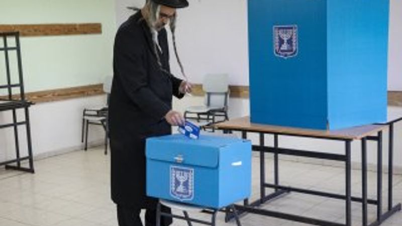 İsrail'deki seçimlerde başa baş sonuçlar