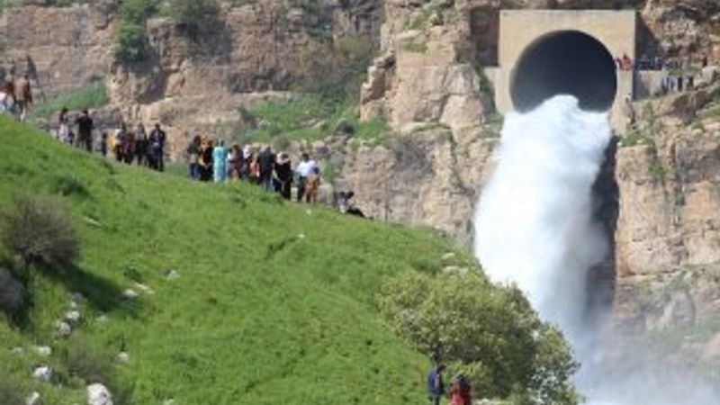 Dukan Barajı'na Iraklılardan yoğun ilgi