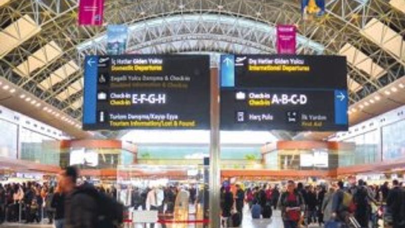 Sabiha Gökçen'de yolculara terminal içi navigasyon hizmeti başladı