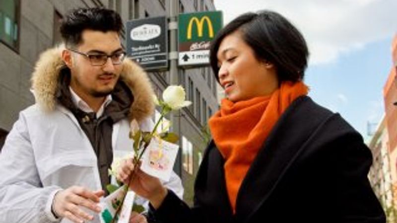 Hollanda'da Müslümanlar için etkinlik düzenlendi